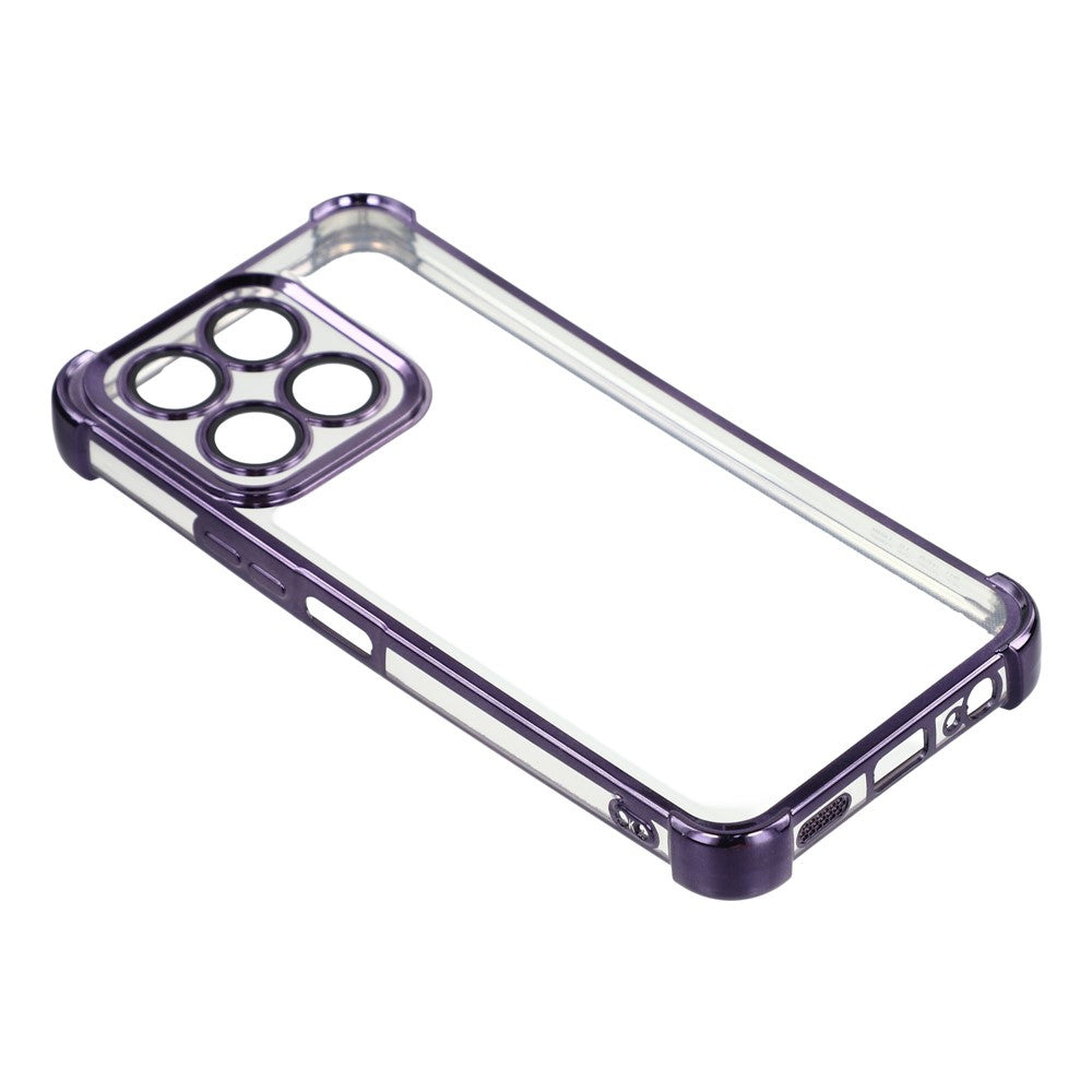 For Honor X5b Case Reinforced Corners TPU Clear Back Cover