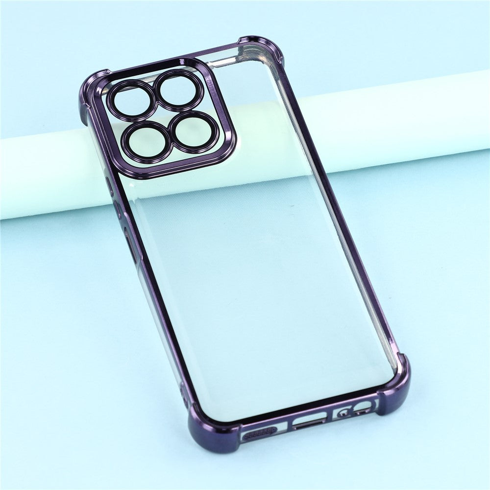 For Honor X5b Case Reinforced Corners TPU Clear Back Cover