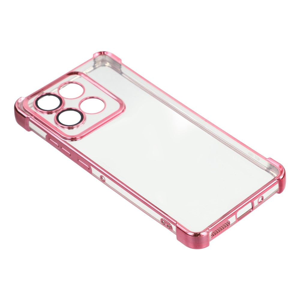 For Motorola Moto G86 5G Case Reinforced Corners TPU Clear Back Cover