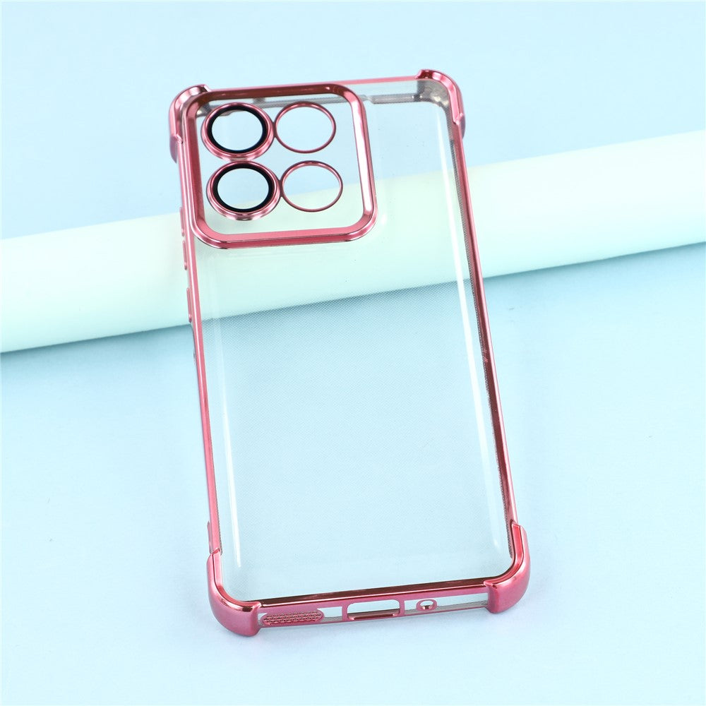 For Motorola Moto G86 5G Case Reinforced Corners TPU Clear Back Cover