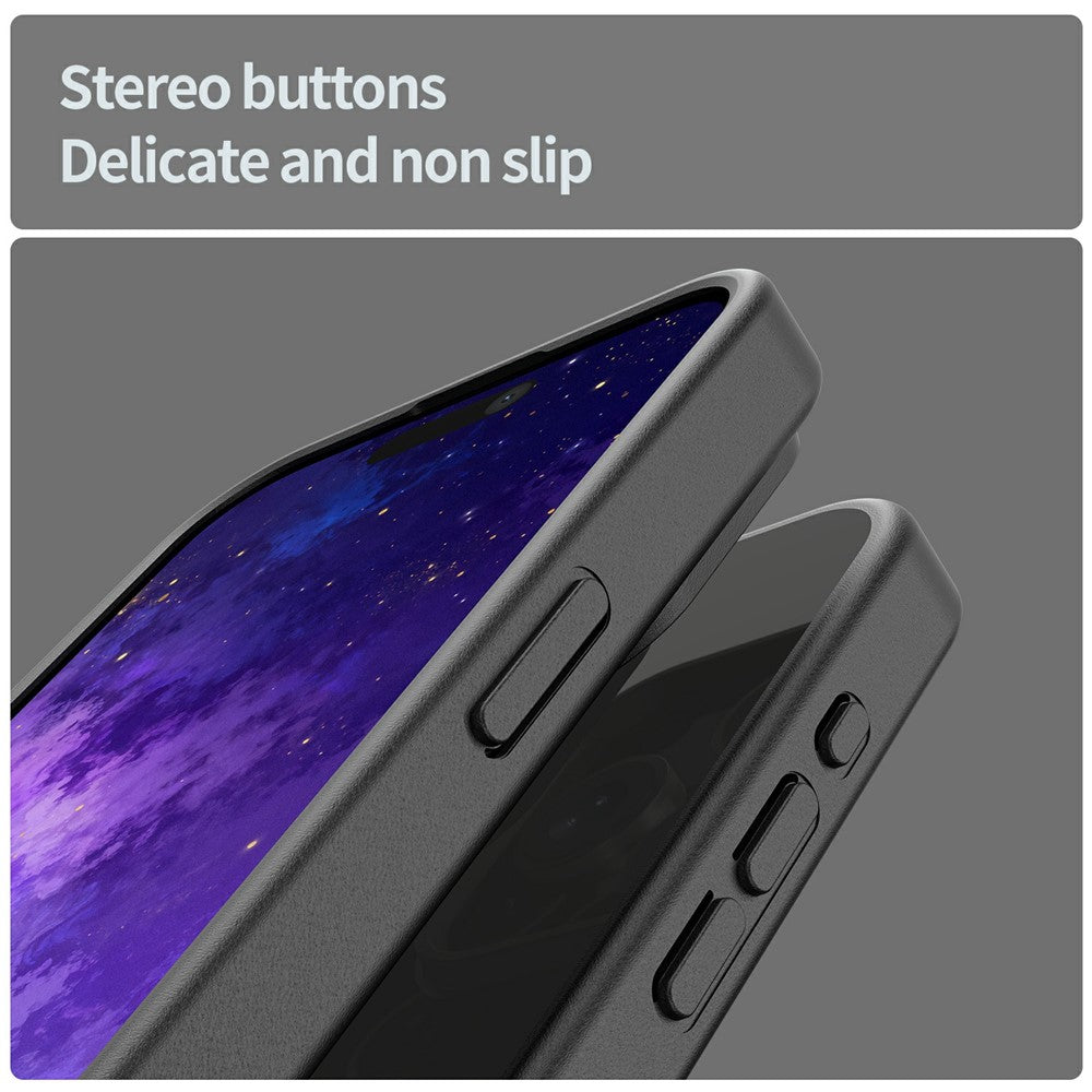 For iPhone 15 Pro Case Skin Touch Matte Anti Drop TPU PC Phone Back Cover