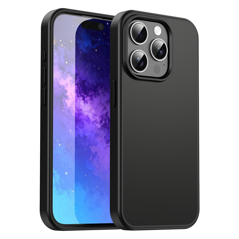 For iPhone 15 Pro Max Case Skin Touch Matte Anti Drop TPU PC Phone Back Cover