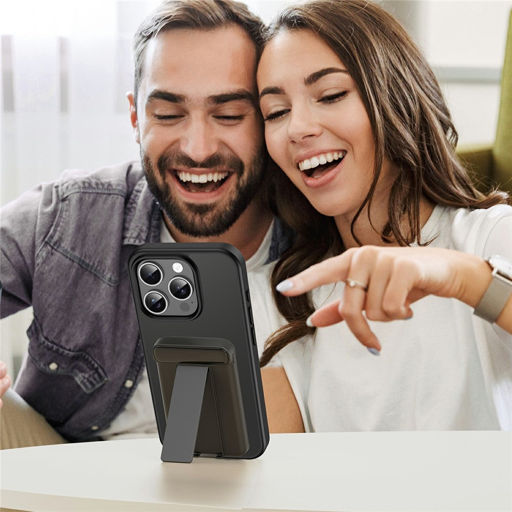 For iPhone 15 Pro Max Case Skin Touch Matte Anti Drop TPU PC Phone Back Cover