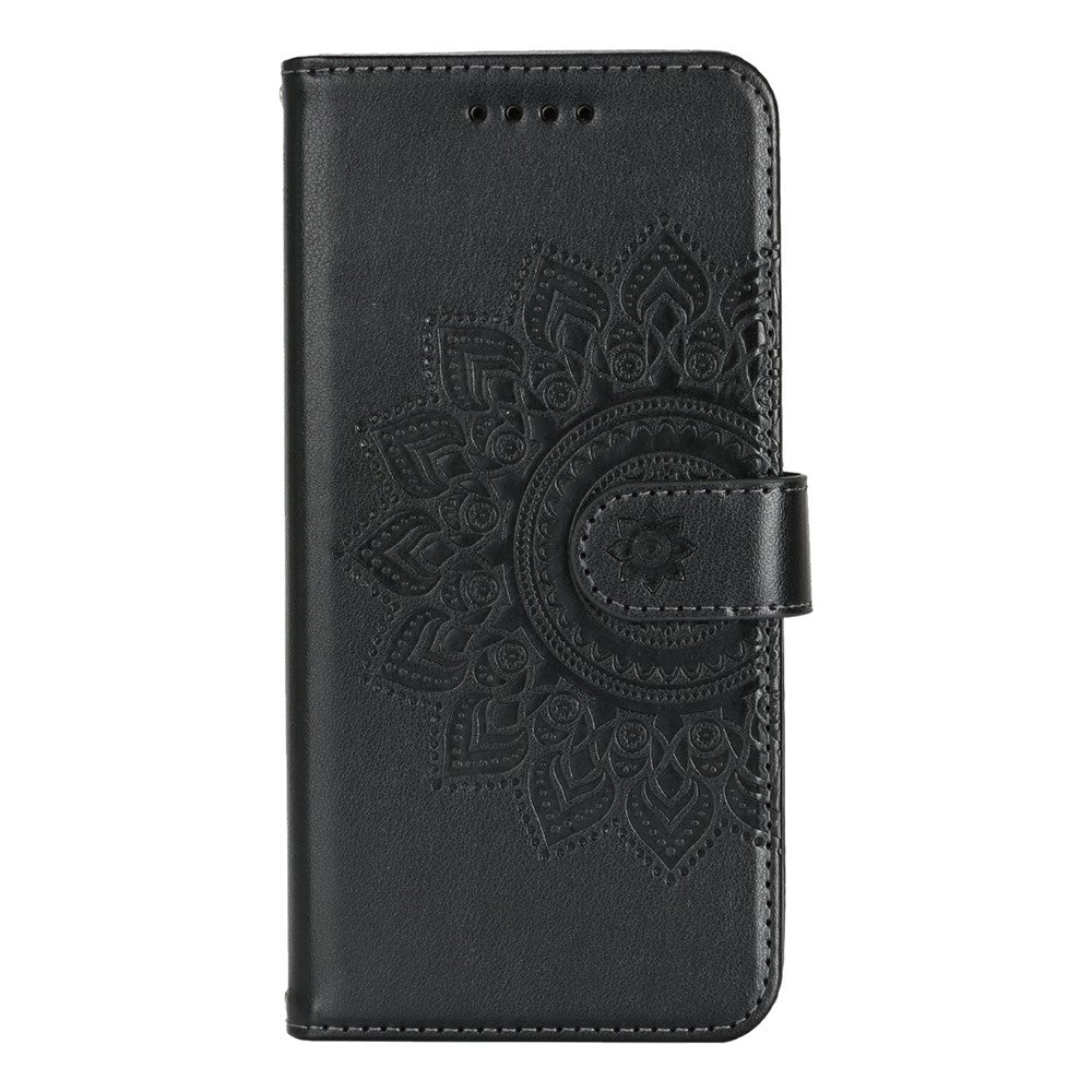For iPhone Air Case Textured Leather Wallet Phone Cover with Strap