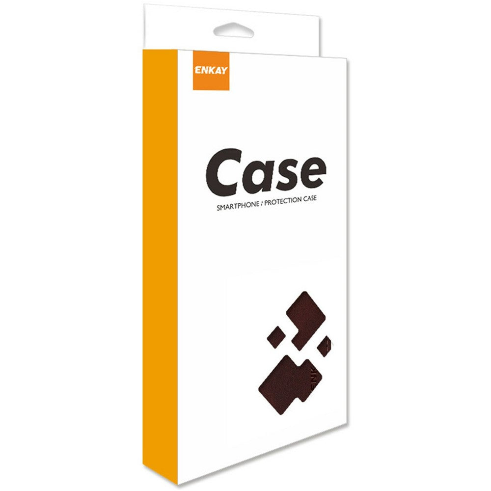 ENKAY HAT PRINCE For Samsung Galaxy S26 Ultra Wallet Case Calf Texture Leather Phone Stand Cover with 0.18mm Screen Protector / Strap