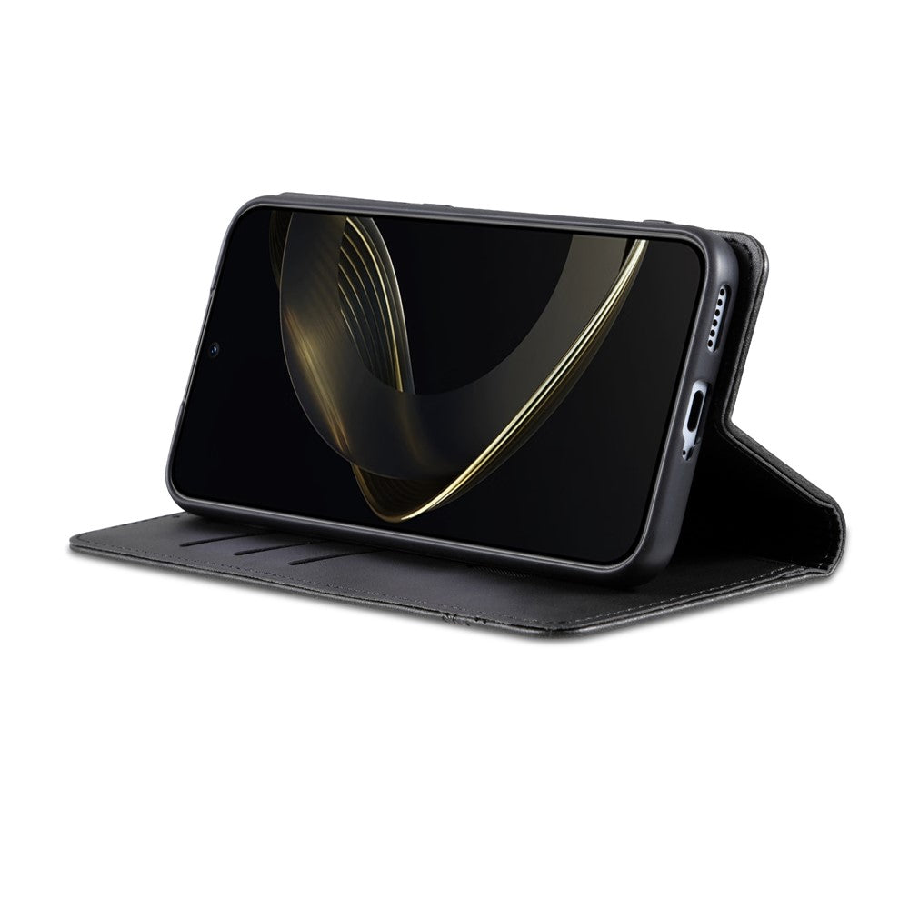 AZNS For Oppo Find X9 Pro 5G Case Cowhide Texture PU Leather Wallet Phone Cover