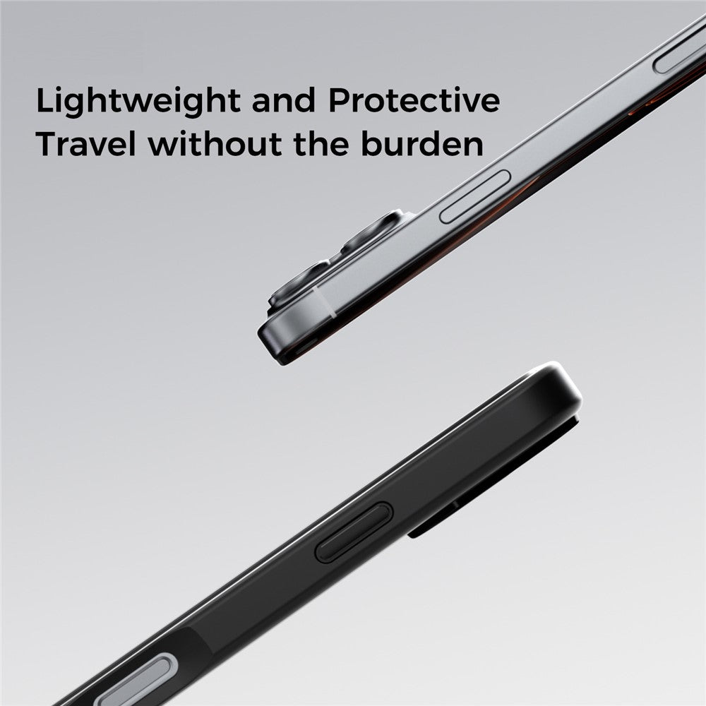 ABEEL CF-Lyocell Series For iPhone 15 Pro Case Compatible with MagSafe Microfiber + PC + E-TPU Phone Cover