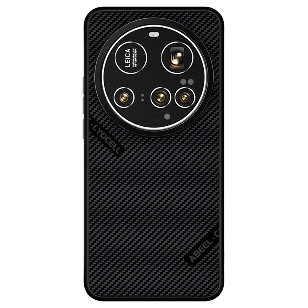 ABEEL CF-Lyocell Series For Xiaomi 15 Ultra Case Compatible with MagSafe Microfiber + PC + E-TPU Phone Cover