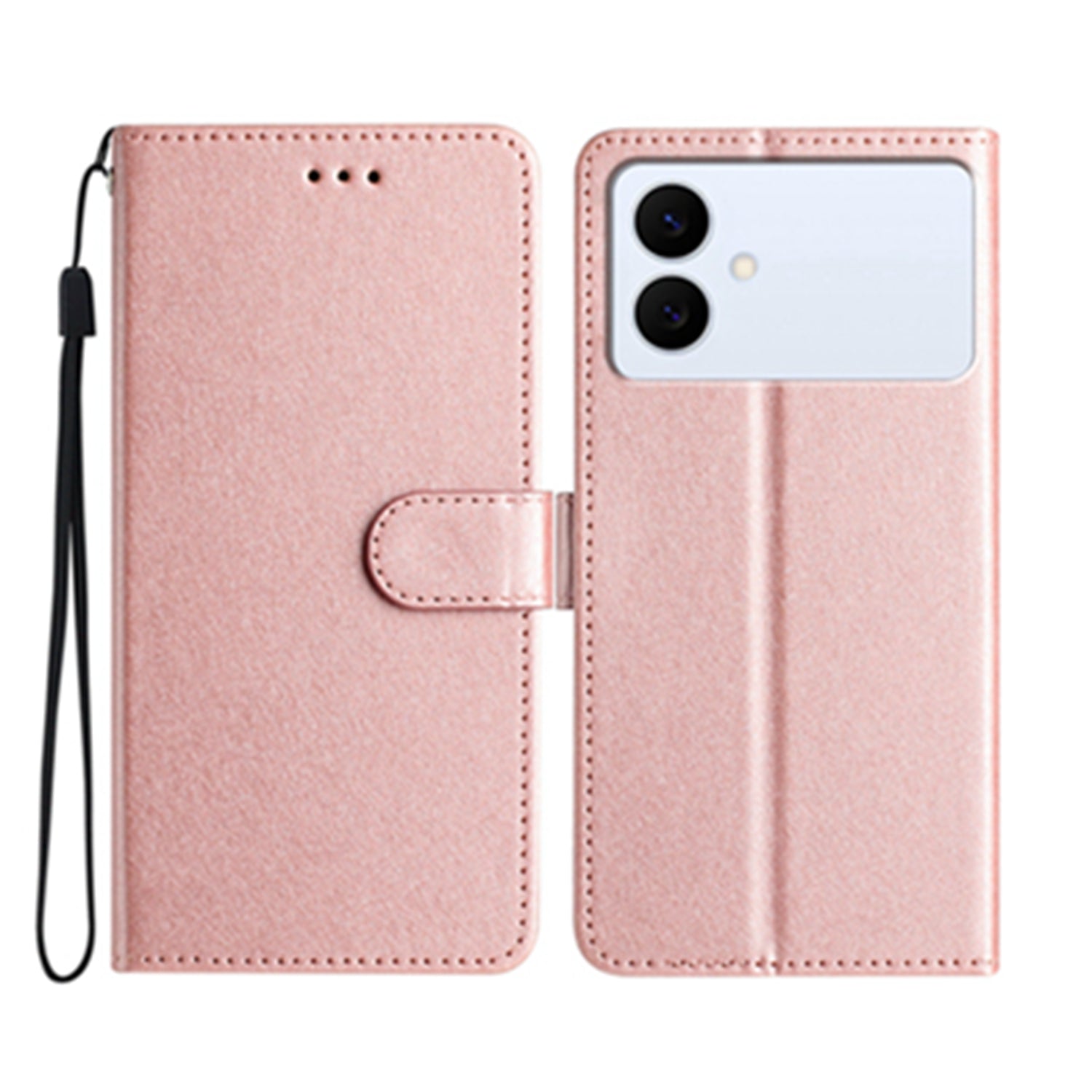 For Samsung Galaxy S26 Edge Wallet Case Leather Folio Phone Cover Magnetic Clasp