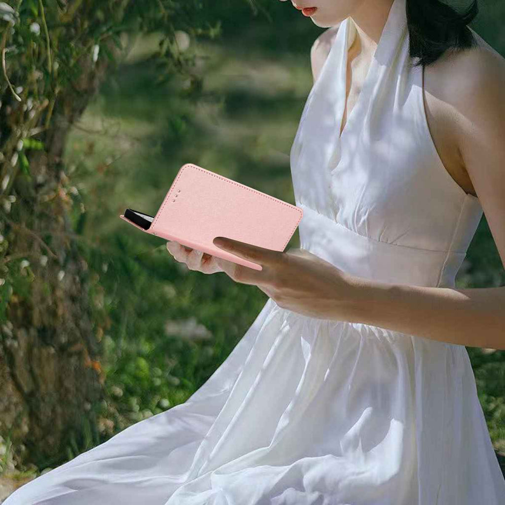 For Samsung Galaxy S26 Edge Wallet Case Leather Folio Phone Cover Magnetic Clasp