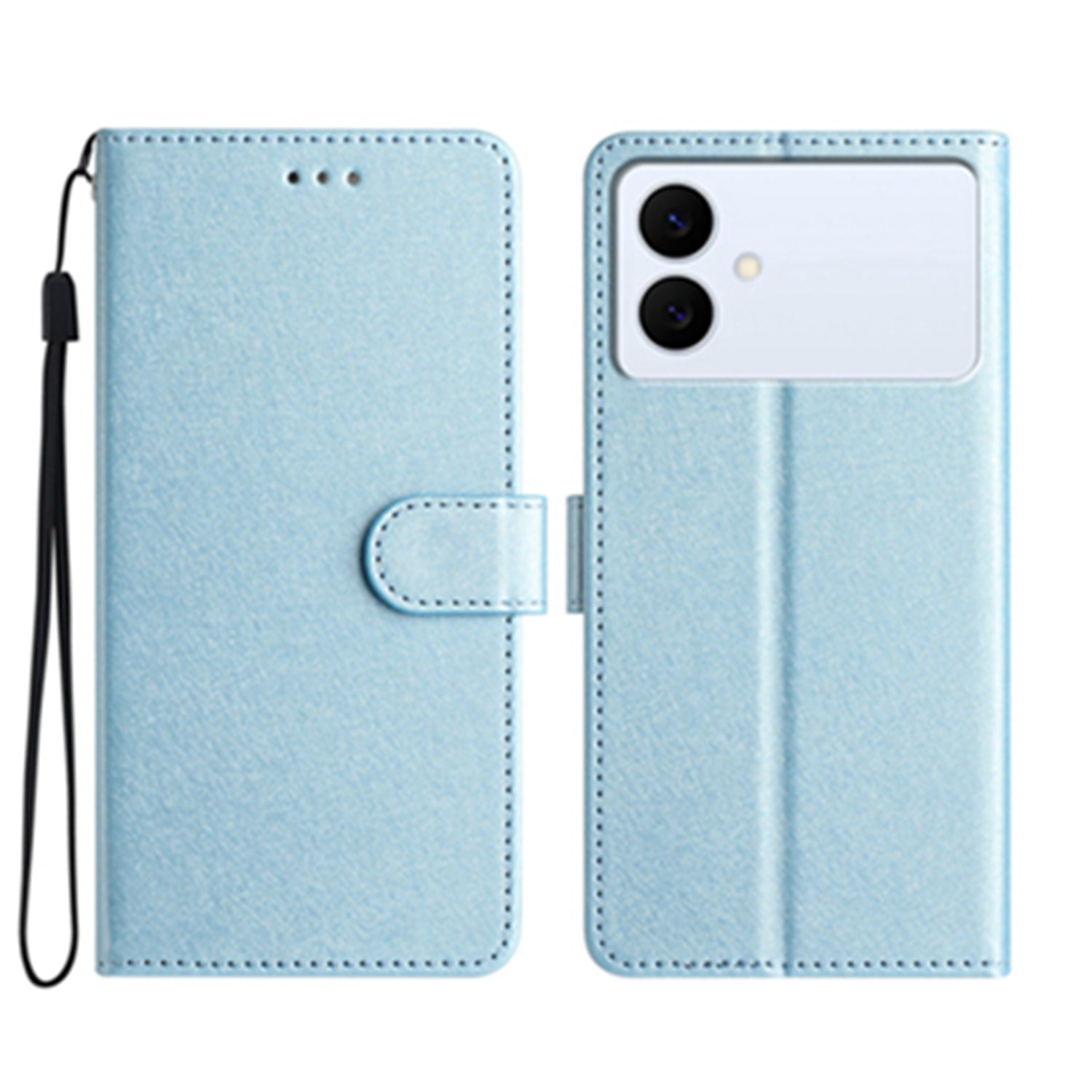 For Samsung Galaxy S26 Edge Wallet Case Leather Folio Phone Cover Magnetic Clasp