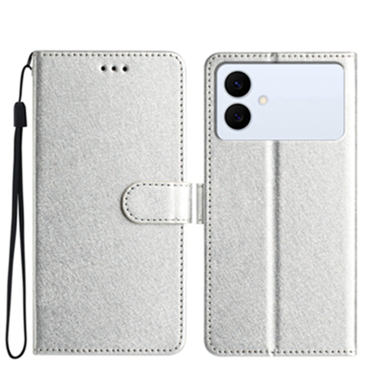 For Samsung Galaxy S26 Edge Wallet Case Leather Folio Phone Cover Magnetic Clasp