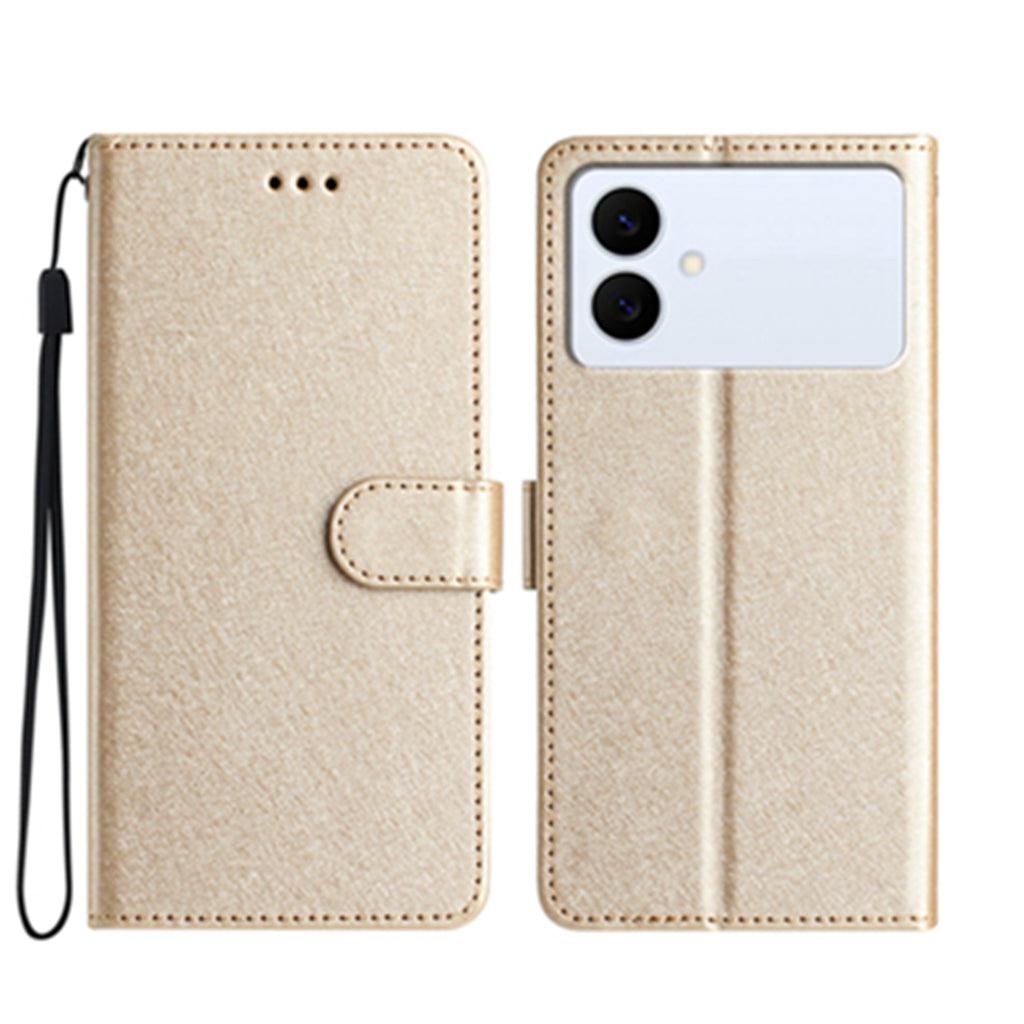 For Samsung Galaxy S26 Edge Wallet Case Leather Folio Phone Cover Magnetic Clasp
