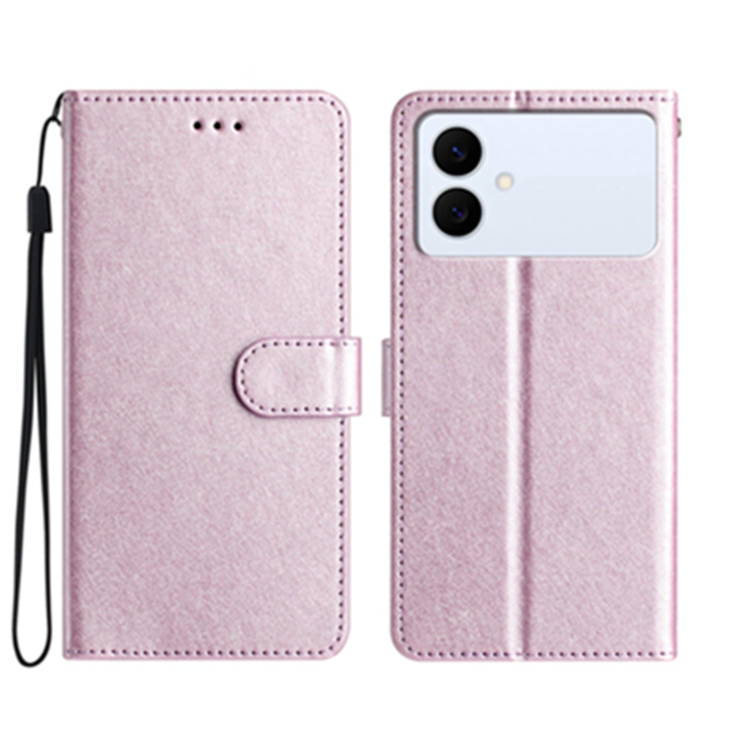 For Samsung Galaxy S26 Edge Wallet Case Leather Folio Phone Cover Magnetic Clasp