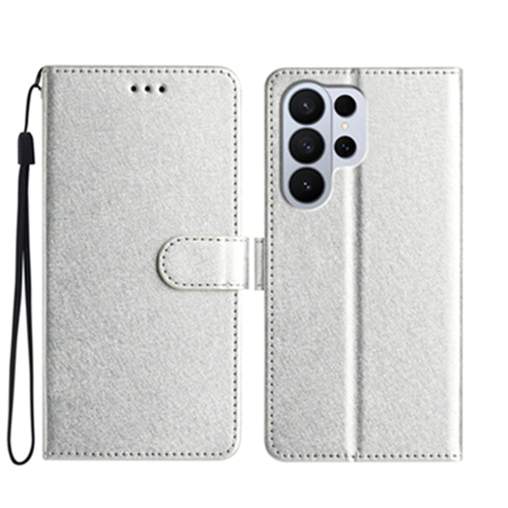 For Samsung Galaxy S26 Ultra Wallet Case Leather Folio Phone Cover Magnetic Clasp