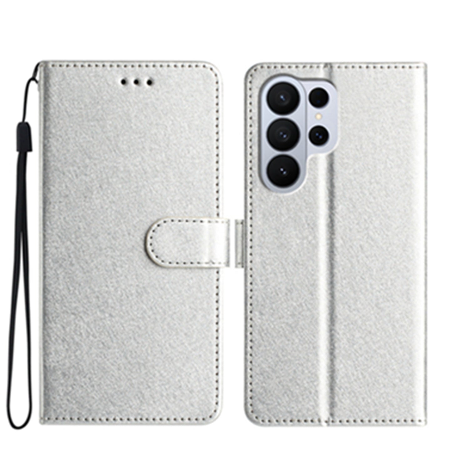 For Samsung Galaxy S26 Ultra Wallet Case Leather Folio Phone Cover Magnetic Clasp