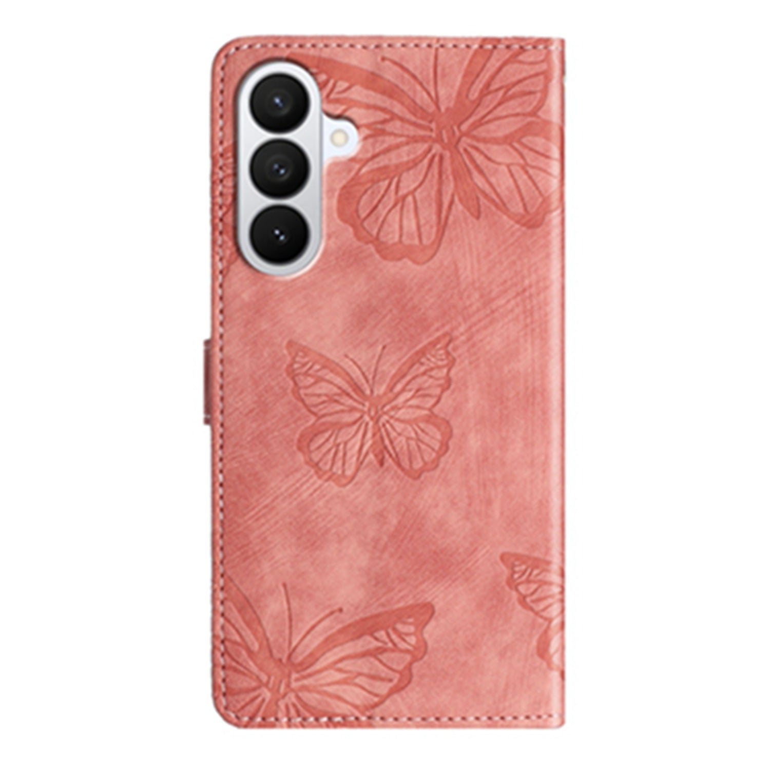 For Samsung Galaxy S26 Pro Case Butterfly Design Flip Wallet Leather Phone Cover Skin-Touch