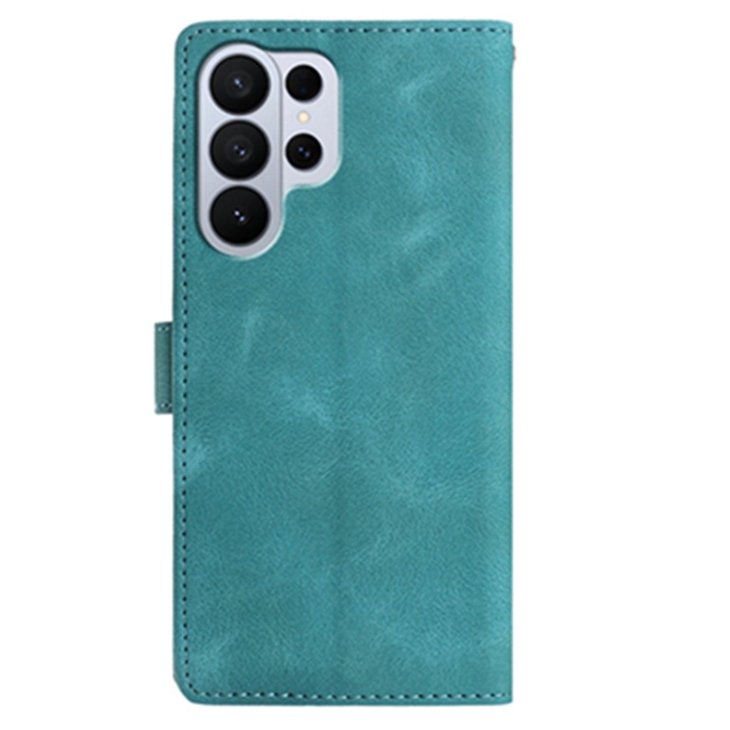 For Samsung Galaxy S26 Ultra Case Garden Imprinted PU Leather Wallet Phone Cover with Wrist Strap