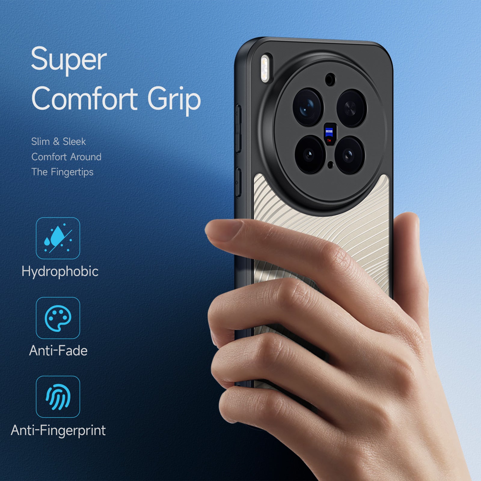 For vivo X300 Pro 5G Case DUX DUCIS Aimo Series TPU+PC Matte Drop-proof Phone Cover (REACH Certification)