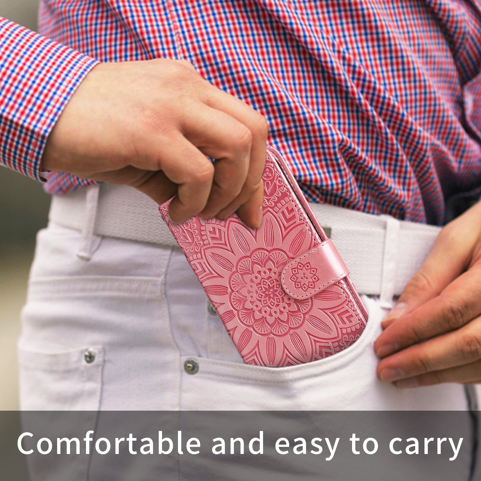 For vivo X300 Pro 5G Case Sunflower Imprint Leather Wallet Phone Cover