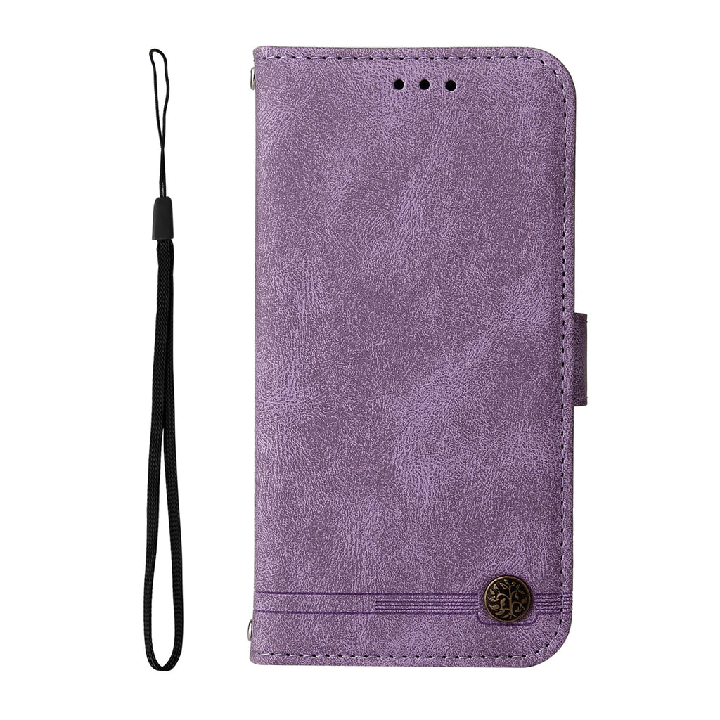 For vivo X300 Pro 5G Leather Wallet Cases Skin Touch Phone Cover Stand with Strap
