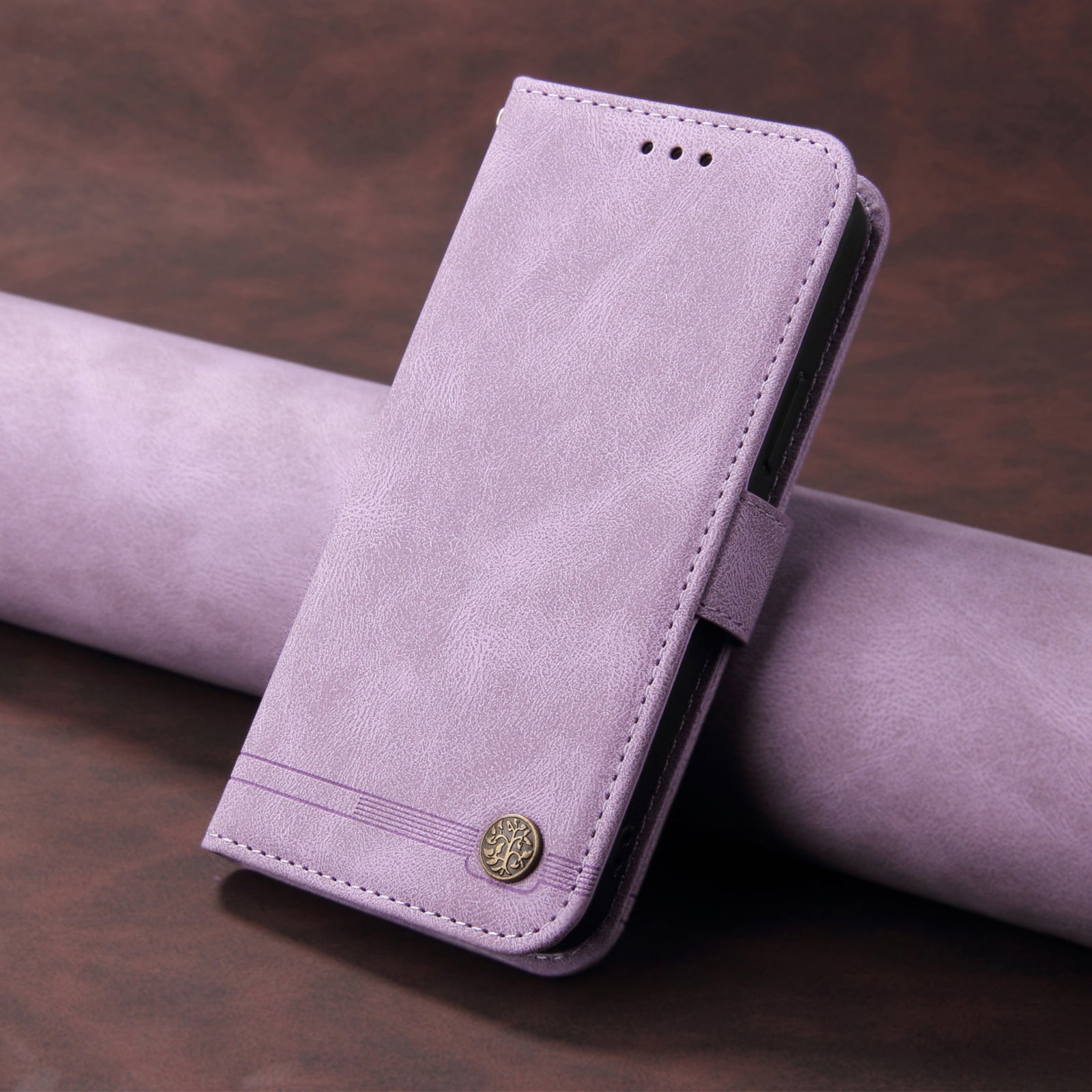 For vivo X300 Pro 5G Leather Wallet Cases Skin Touch Phone Cover Stand with Strap