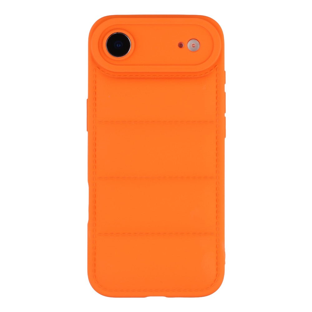 For iPhone Air TPU Case Down Jacket Design Shock-Absorbent Phone Protector