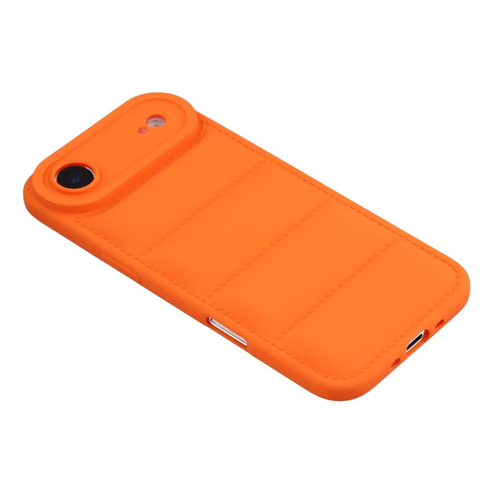 For iPhone Air TPU Case Down Jacket Design Shock-Absorbent Phone Protector