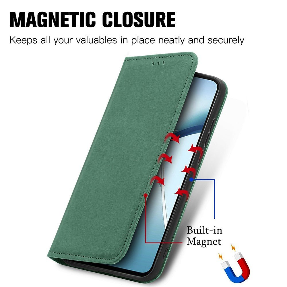 For Xiaomi 15T Pro Leather Case with Card Holder Magnetic Absorption Phone Cover