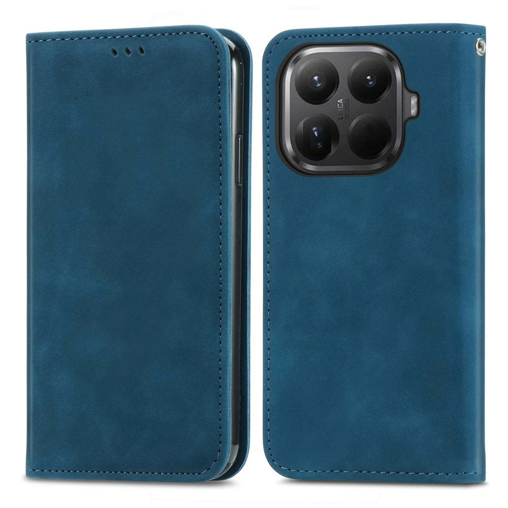 For Xiaomi 15T Pro Leather Case with Card Holder Magnetic Absorption Phone Cover