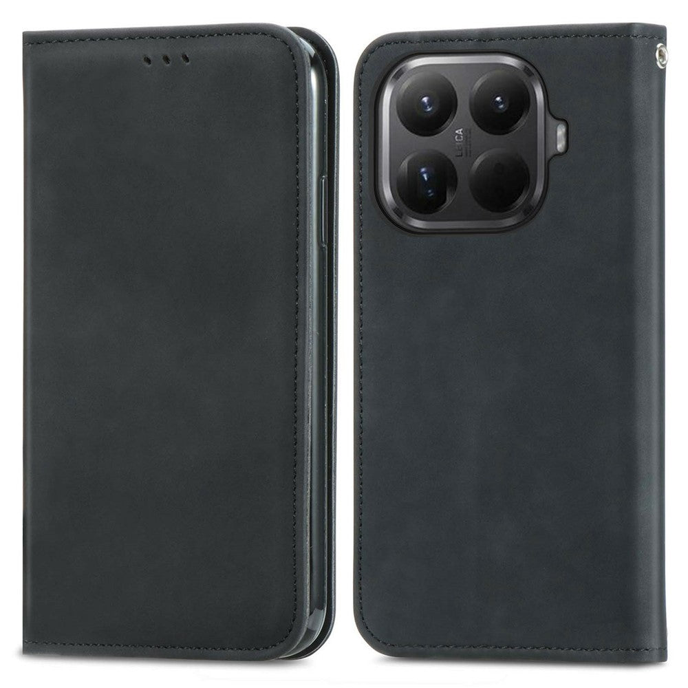 For Xiaomi 15T Pro Leather Case with Card Holder Magnetic Absorption Phone Cover