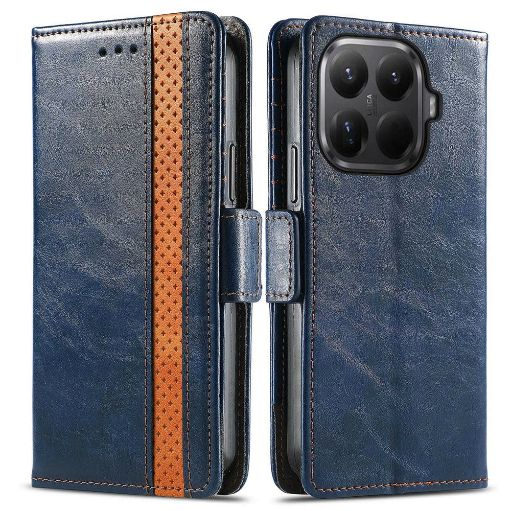 CASENEO For Xiaomi 15T Pro Phone Cases PU Leather Cover Stand with RFID Blocking Wallet