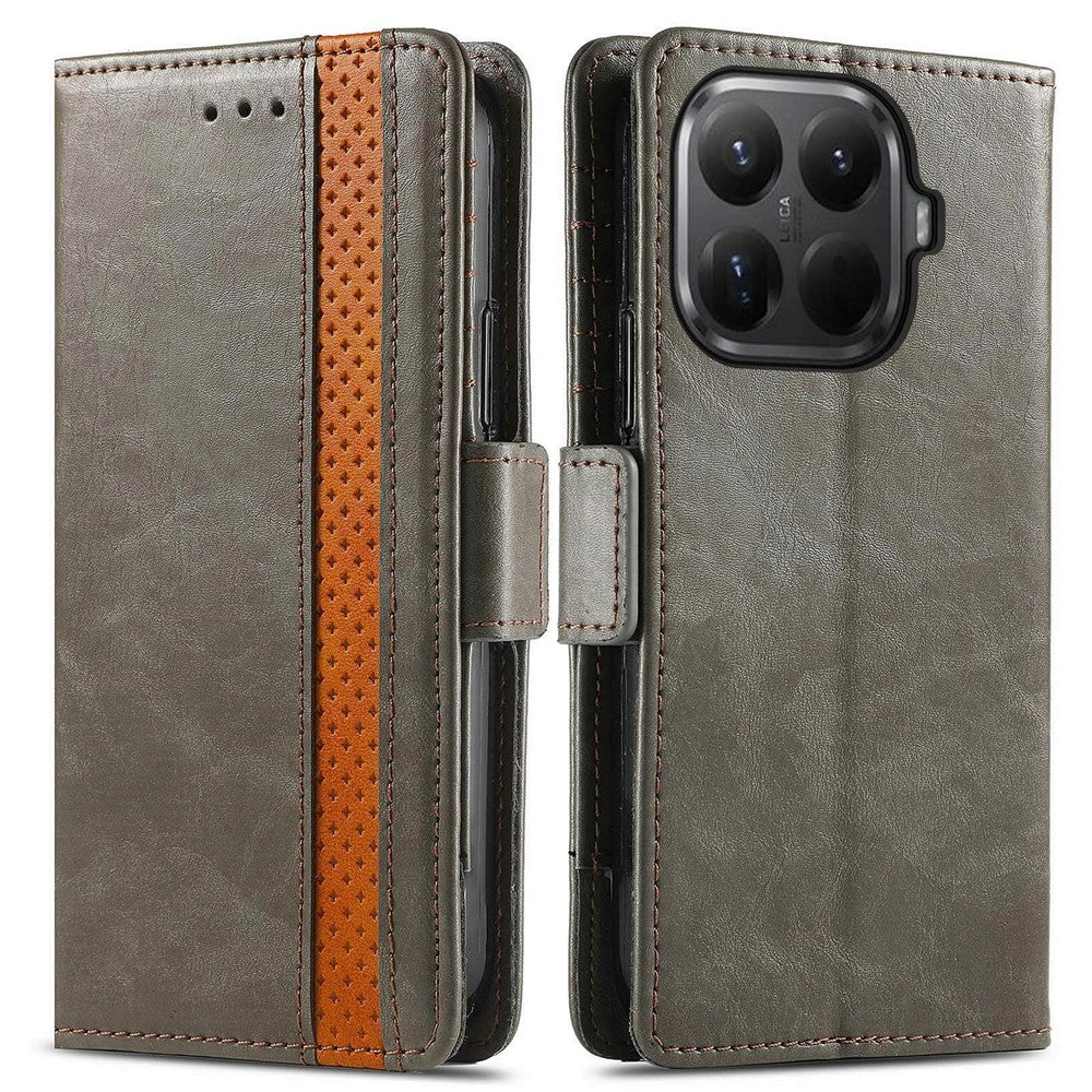 CASENEO For Xiaomi 15T Pro Phone Cases PU Leather Cover Stand with RFID Blocking Wallet