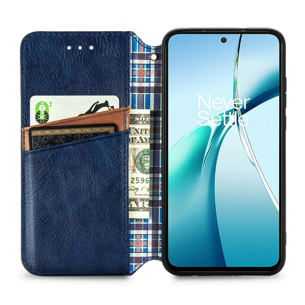 For Xiaomi 15T Pro Case Rhombus Imprint PU Leather Wallet Phone Cover