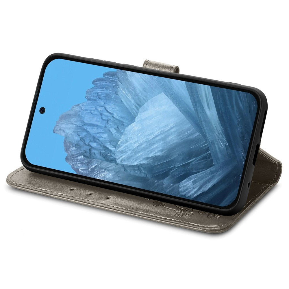 For Xiaomi 15T Pro Leather Case Four-Leaf Clover Wallet Phone Cover