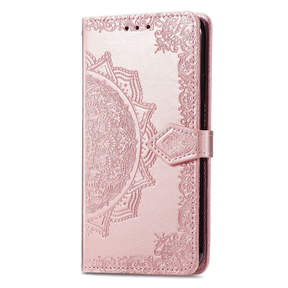 For Xiaomi 15T Case Wallet Mandala Flower Leather Phone Cover Stand View