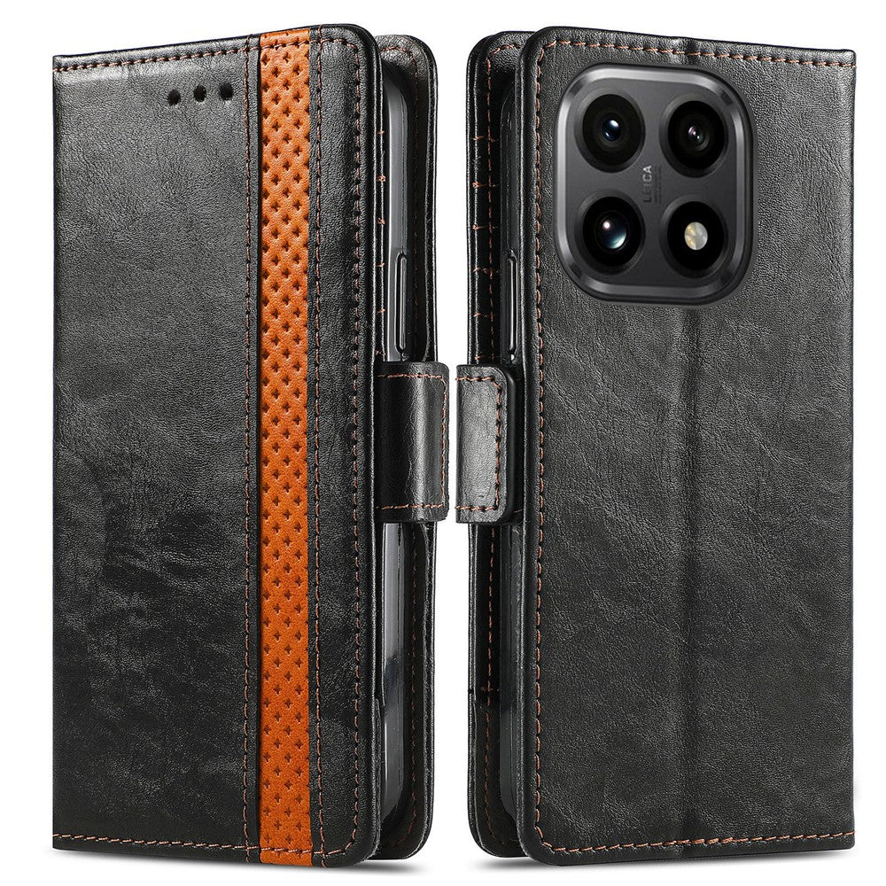 CASENEO For Xiaomi 15T Phone Cases PU Leather Cover Stand with RFID Blocking Wallet