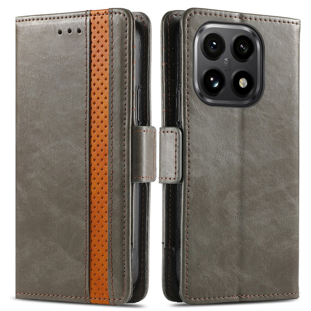 CASENEO For Xiaomi 15T Phone Cases PU Leather Cover Stand with RFID Blocking Wallet