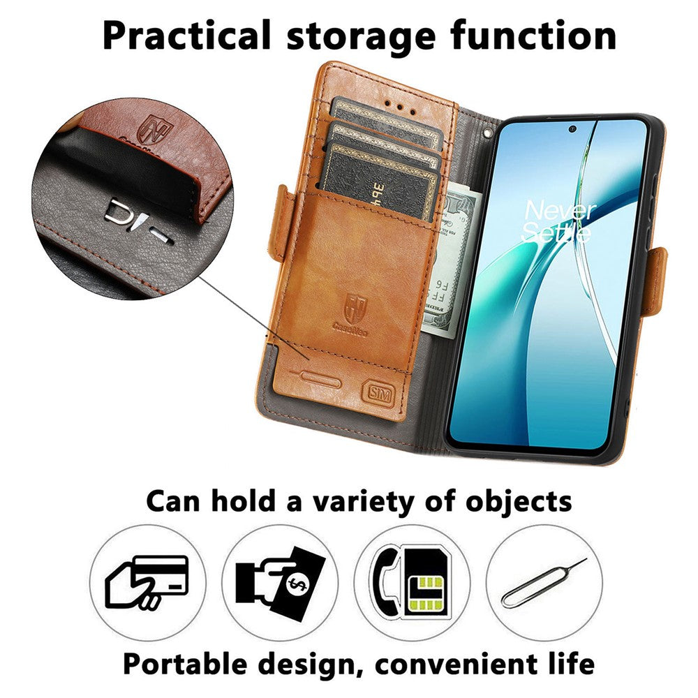 CASENEO For Xiaomi 17 Pro Phone Case PU Leather Cover Stand with RFID Blocking Wallet