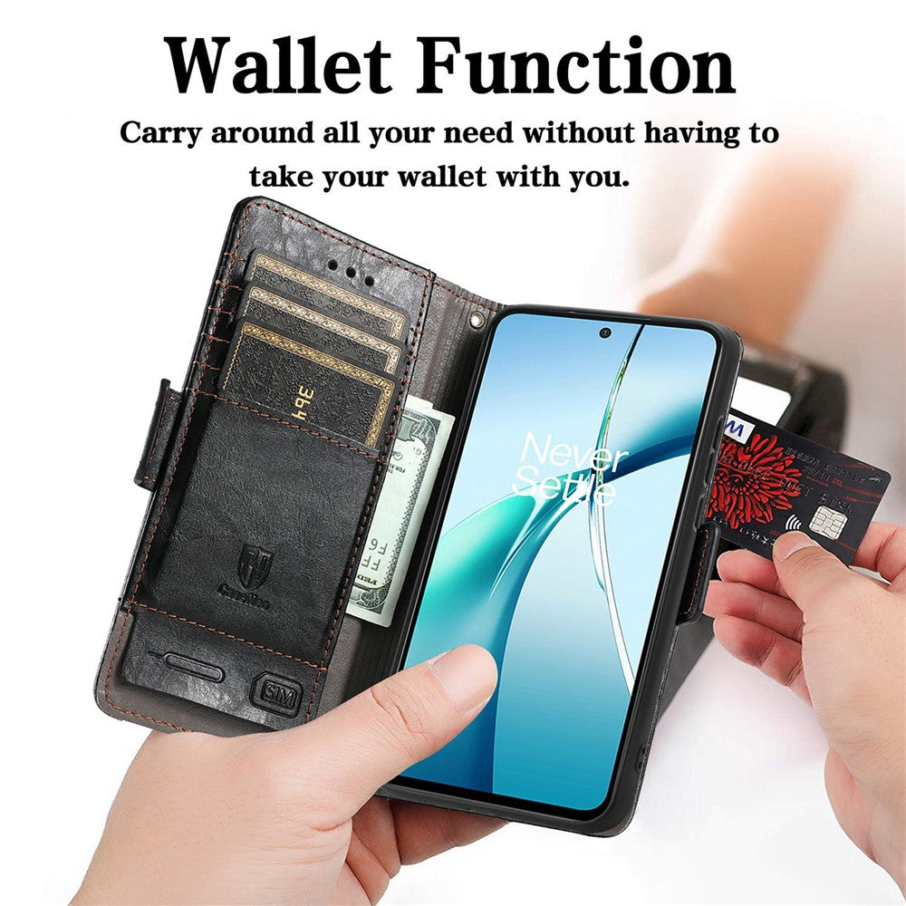 CASENEO For Xiaomi 17 Pro Max Phone Cases PU Leather Cover Stand with RFID Blocking Wallet