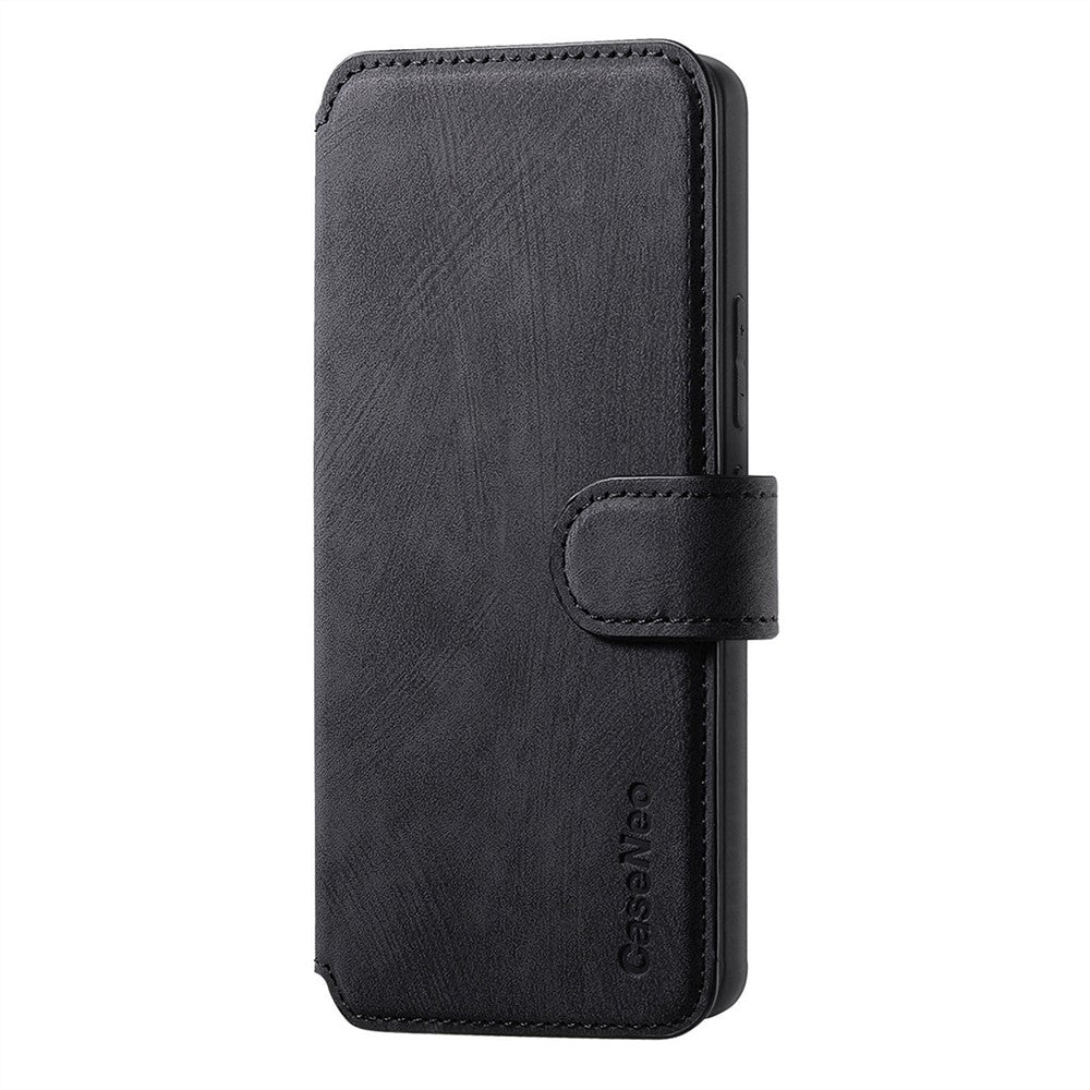 CASENEO MW-03 Detachable Wallet Case For Xiaomi Redmi 15C 5G (EU) (173mm) / 15C 4G (EU) (173mm) Leather + TPU Phone Cover