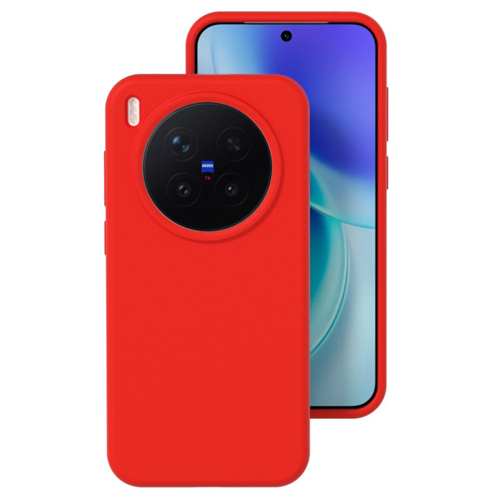 For vivo X300 Pro 5G Liquid Silicone Phone Case Skin-Friendly Shockproof Protective Back Cover