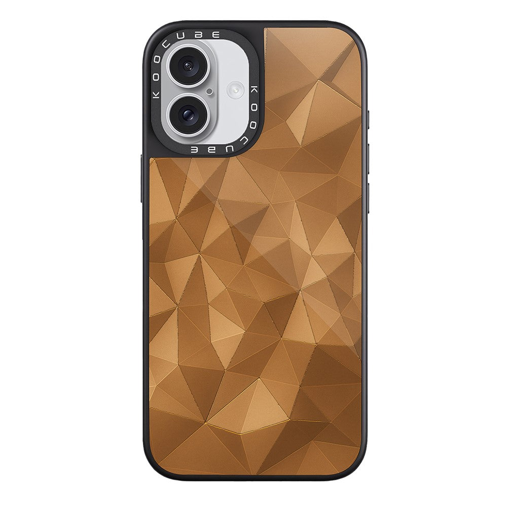 For iPhone 16 Case Compatible with MagSafe Pattern Printing TPU PC High Aluminium-silicon Glass Phone Cover