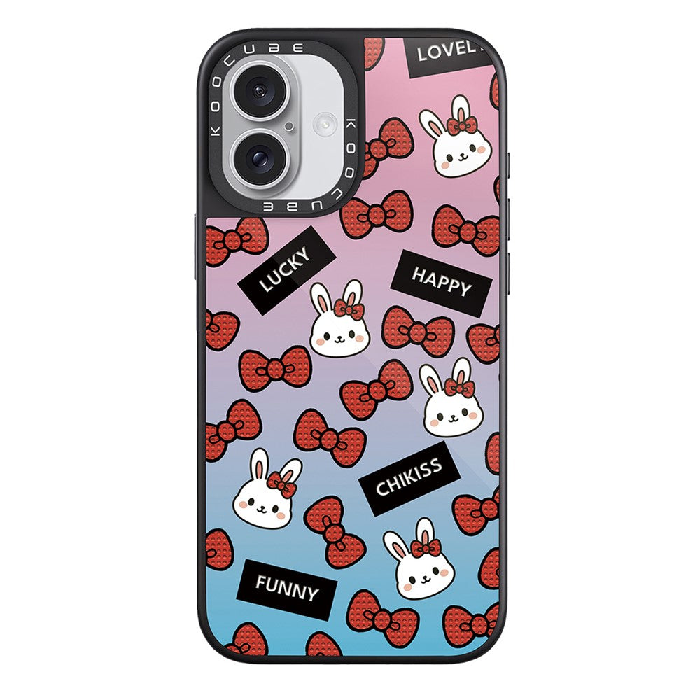 For iPhone 17 Case Compatible with MagSafe Pattern Printing TPU PC High Aluminium-silicon Glass Phone Cover