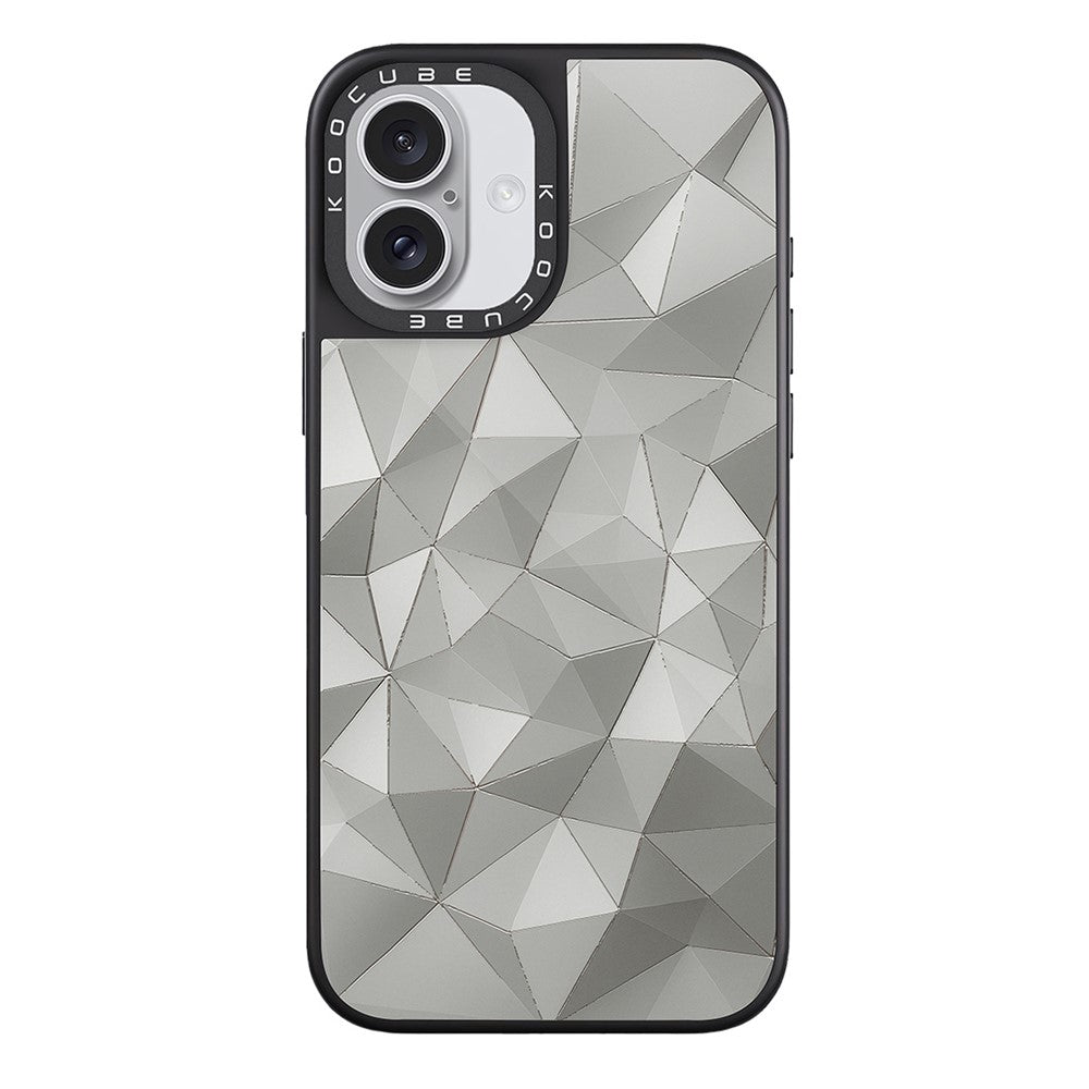 For iPhone 17 Case Compatible with MagSafe Pattern Printing TPU PC High Aluminium-silicon Glass Phone Cover