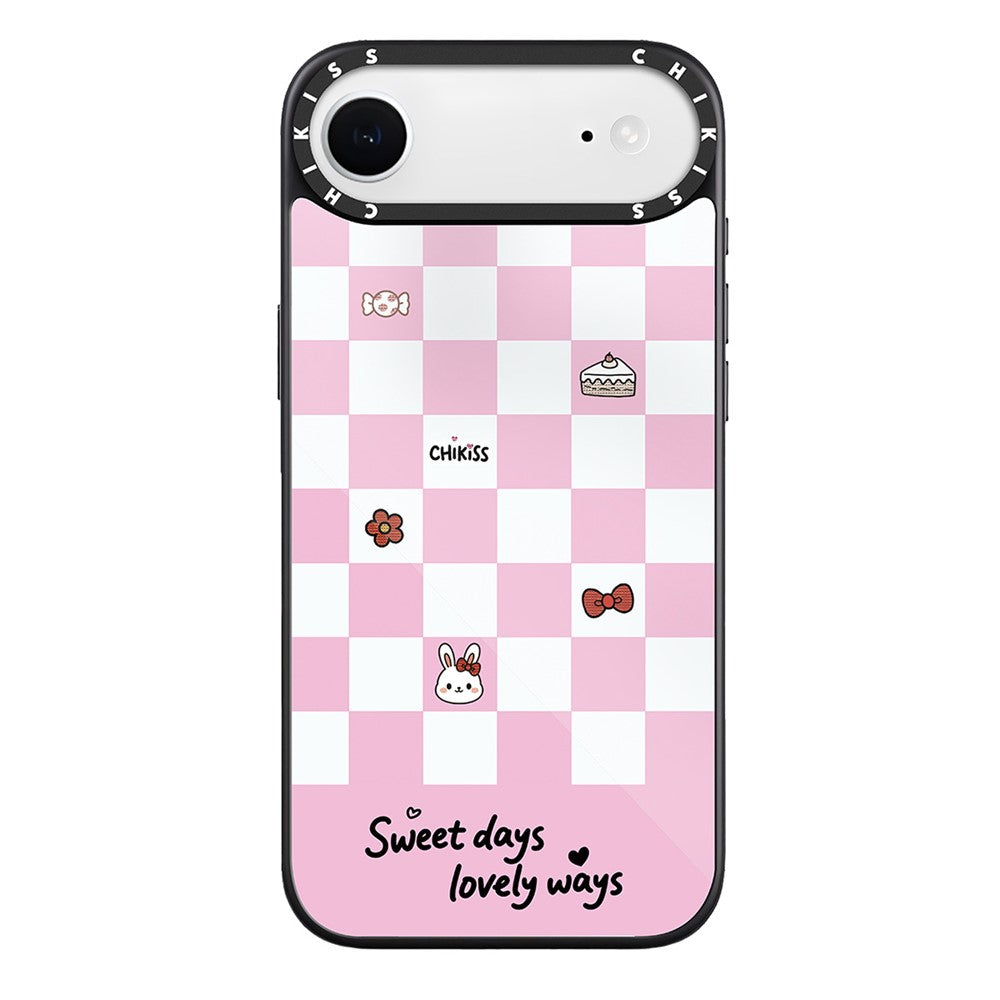 For iPhone Air Case Compatible with MagSafe Pattern Printing TPU PC High Aluminium-silicon Glass Phone Cover