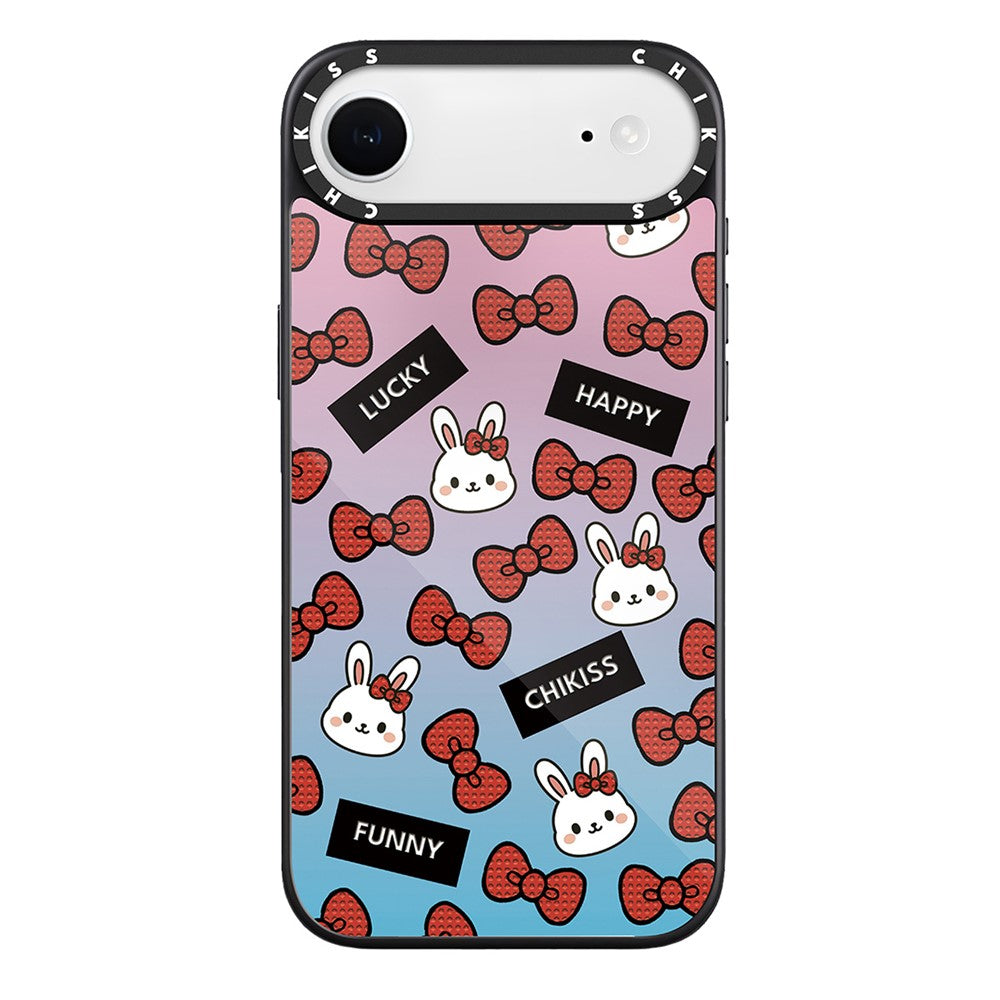 For iPhone Air Case Compatible with MagSafe Pattern Printing TPU PC High Aluminium-silicon Glass Phone Cover