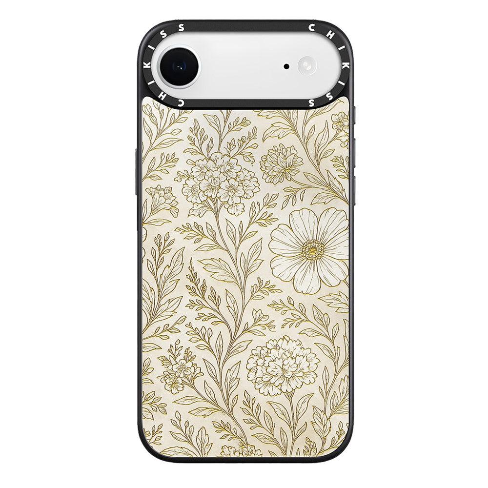 For iPhone Air Case Compatible with MagSafe Pattern Printing TPU PC High Aluminium-silicon Glass Phone Cover