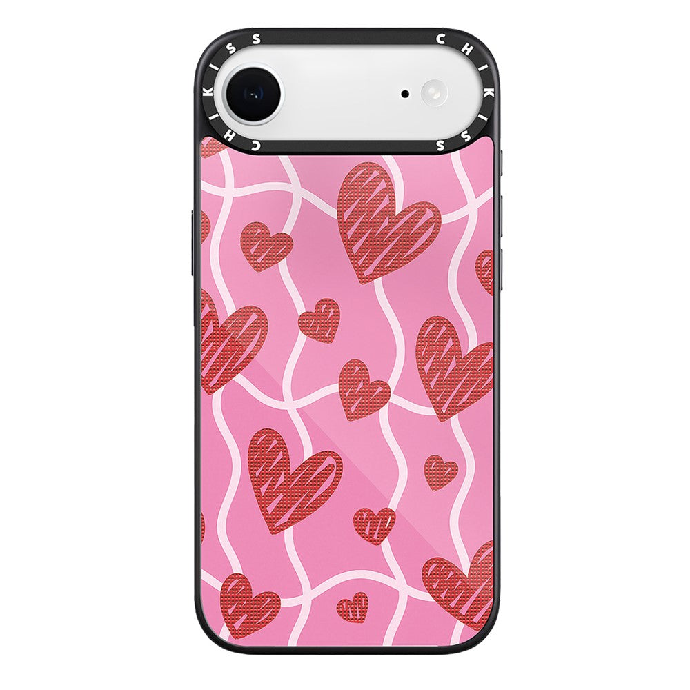 For iPhone Air Case Compatible with MagSafe Pattern Printing TPU PC High Aluminium-silicon Glass Phone Cover