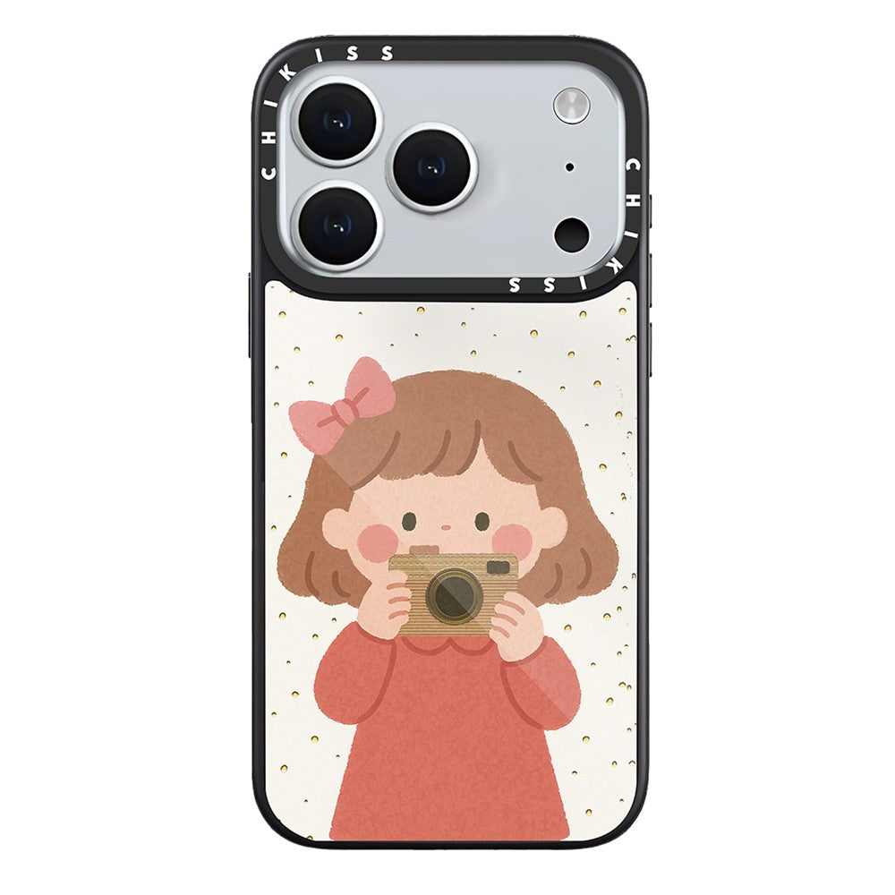 Coque pour iPhone 17 Pro compatible MagSafe, imprimée avec un motif, en TPU et PC, en aluminium et silicone de haute qualité.